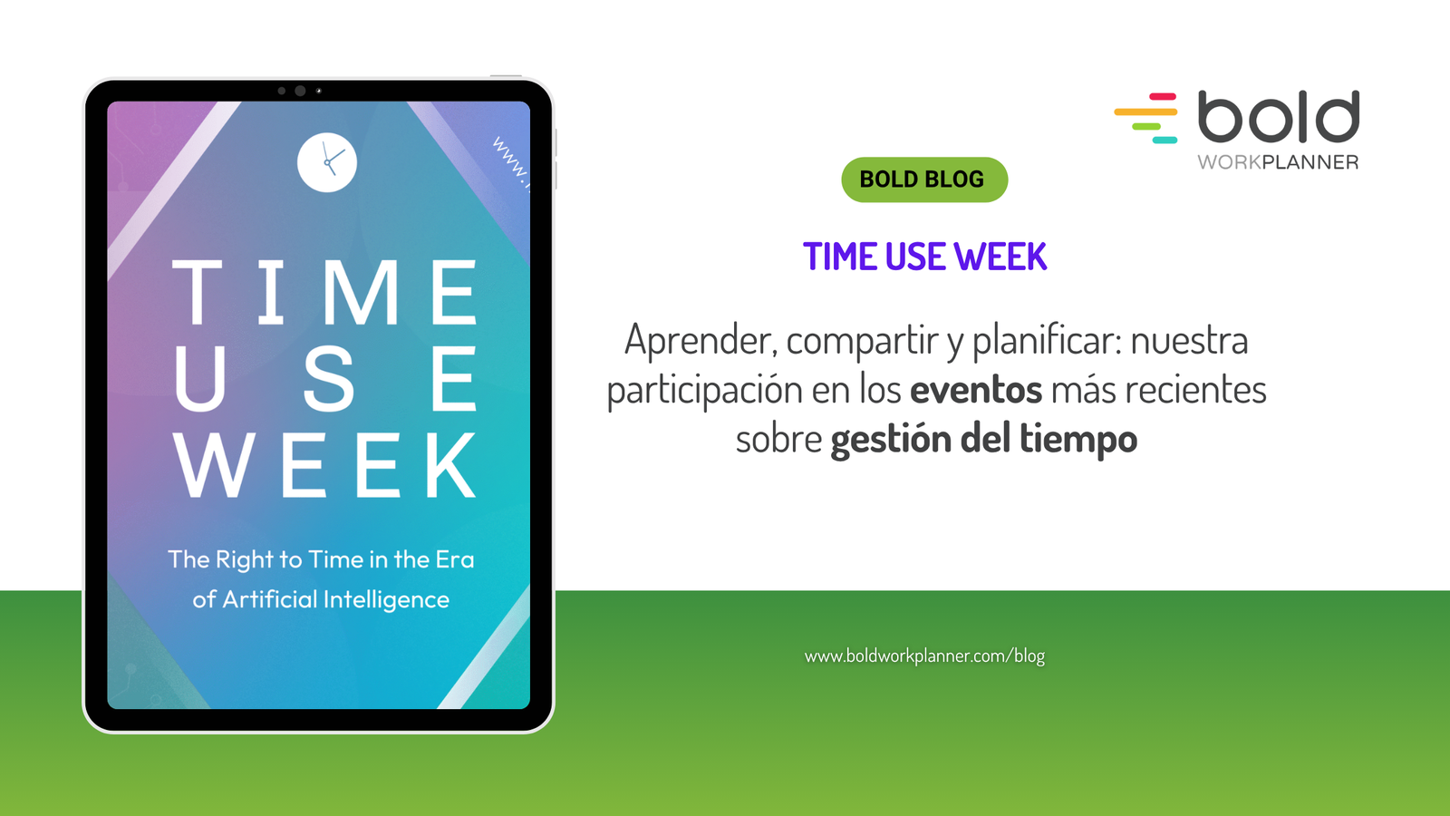 Aprender, compartir y planificar: nuestra participación en los eventos más recientes sobre gestión del tiempo